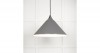 White Gloss Hockley Pendant in Bluff