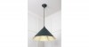 Smooth Brass Hockley Pendant in Dingle