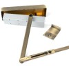 Aged Brass Size 2-5 Door Closer & Cover