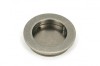 Pewter 60mm Plain Round Pull
