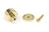 Polished Brass Kelso Cabinet Knob - 25mm (Plain)
