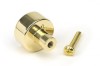 Polished Brass Kelso Cabinet Knob - 25mm (No Rose)