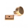 Polished Bronze Kelso Cabinet Knob - 25mm (Square)