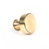 Aged Brass Scully Cabinet Knob - 32mm