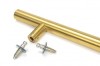 Aged Brass (316) 0.6m T Bar Handle Secret Fix 32mm ÿ