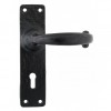 Black MF Lever Lock Set