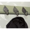 Cottage Coat Rack - Beeswax & Olive Green