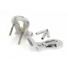 Polished Chrome 50mm Euro Door Pull (Back To Back Fixings)