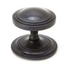 Aged Bronze Art Deco Centre Door Knob