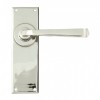 Polished Nickel Avon Lever Latch Set