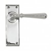 Polished Chrome Newbury Lever Latch Set