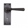 Aged Bronze Newbury Lever Lock Set