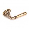 Polished Bronze Newbury Lever On Rose