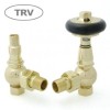 Amberley TRV Cast Iron Radiator Valve - Polished Brass