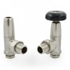 Bradley Satin Nickel Radiator Valve (pair)