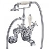 Claremont Regent Angled Bath Shower Mixer Wall Mounted