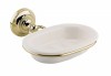 BC Designs Victrion Ceramic Soap Dish with Holder