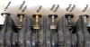 Cast Iron Radiator Luxury Wall Stay Bracket - Brushed Brass
