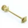 Cast Iron Radiator Luxury Wall Stay Bracket - Brushed Brass