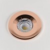 Rose Gold LED Downlights, Fire Rated, Fixed, IP65, CCT Switch, High CRI, Dimmable