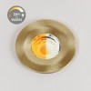 Brushed Brass CCT Dim To Warm LED Downlight Fire Rated IP65