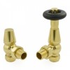 Jaguar Thermostatic Radiator Valve - Brass (Angled TRV)