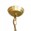 Langdon Lantern Pendant Light Medium Brass