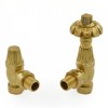 Buckingham Thermostatic Radiator Valve - Un-Lacquered Brass (TRV)