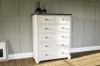 Two Over Four Chest of Drawers (Round End)