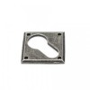 Pewter Diamond Euro Escutcheon