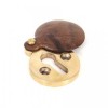 Rosewood Round Escutcheon