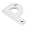 Satin Chrome Letter 'P'