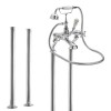 BC Designs Victrion Traditional Cast Bath Legs for Bath Shower Mixer