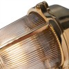 Hopkin Polished Brass IP65 Prismatic Glass Light - The Outdoor & Bathroom Collection