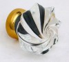 Whirl Glass Cupboard Knobs