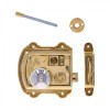 Finish (Select from Range Below): Unlacquered Brass,  Door Size: Knob 41mm,  Door Knob Finish: Knob Polished Nickel