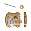 Finish (Select from Range Below): Unlacquered Brass,  Door Size: Knob 51mm,  Door Knob Finish: Knob Polished Nickel