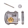 Finish (Select from Range Below): Polished Nickel,  Door Size: Knob 41mm,  Door Knob Finish: Knob Polished Brass Unlacquered