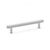Alexander and Wilks Crispin Dual Finish Knurled T-bar Cupboard Pull Handle
