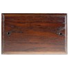 Classic Wood Double Blank Plate in Dark Oak