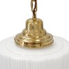 The Dean Pendant Light Polished Brass - The Schoolhouse Collection