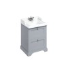 Finish (Select from Range Below): Classic  Grey with 1 tap hole Basin