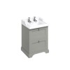 Finish (Select from Range Below): Dark Olive with 2 tap hole Basin