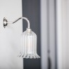 Humphrey Wall Clear Ribbed Glass Light