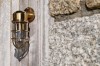 Kemp IP65 Rated Polished Brass Wall Light - The Outdoor & Bathroom Collection