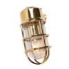Kemp IP65 Rated Polished Brass Wall Light - The Outdoor & Bathroom Collection