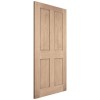 Oak Shaker 4 Panel Door