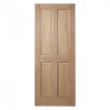 OAK 4 PANEL DOOR - RAISED & FIELDED