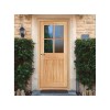 Traditional Oak External Door - The Cottage 4 Pane