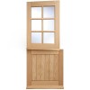 Traditional Oak External Door - Cottage Stable 6 Pane